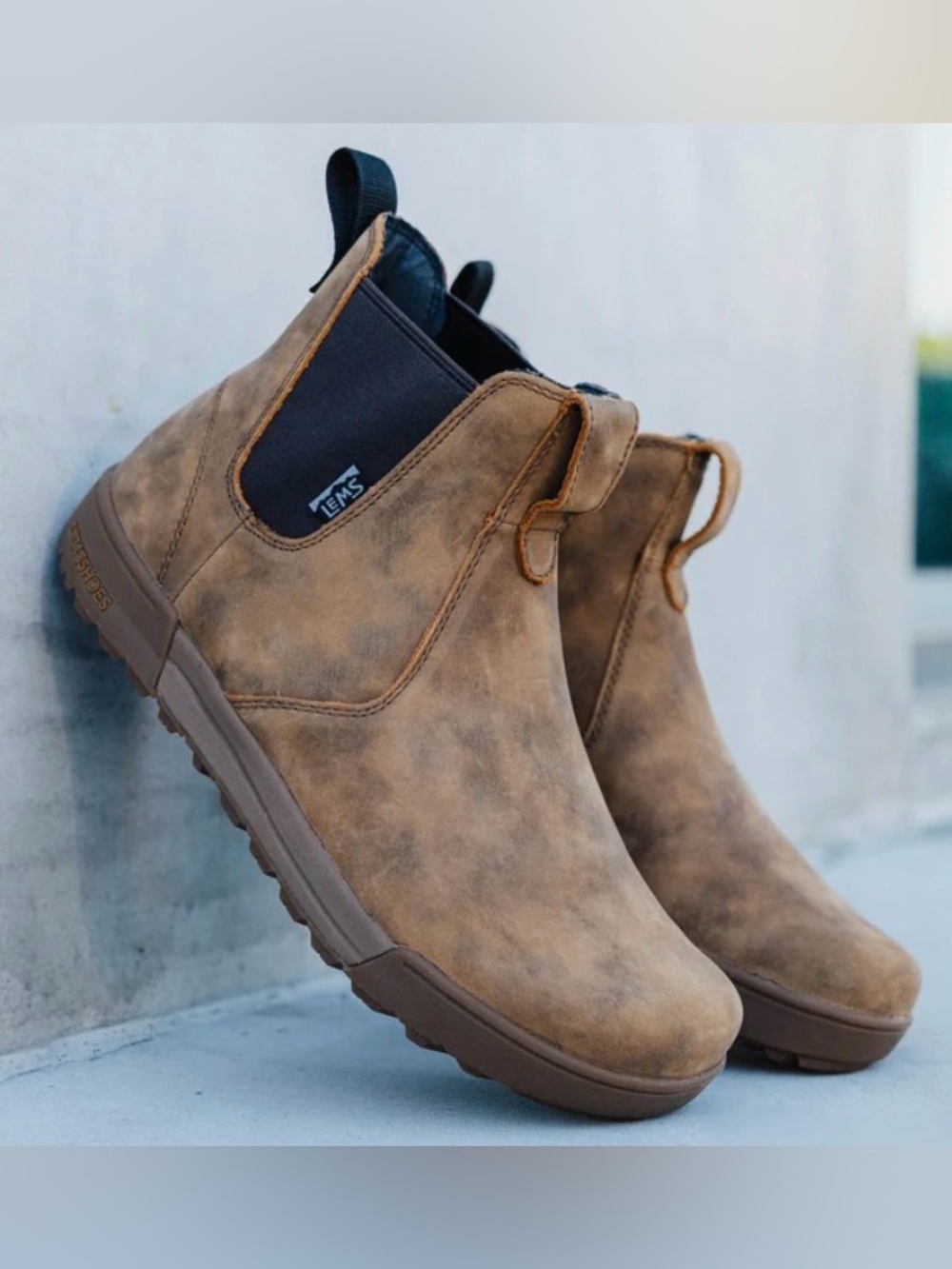 Lems Chelsea Boots for Women: 10.5/Men: 9